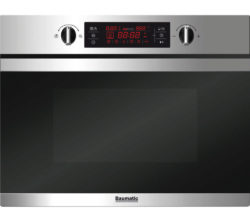BAUMATIC BMC450SS Built-in Combination Microwave - Stainless Steel